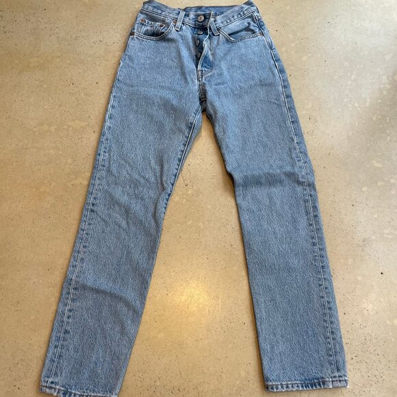 LEVI'S 501 denim - Picture 1 of 8